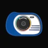Appareil photo et vidéo enfant waterproof bleu Kidywolf