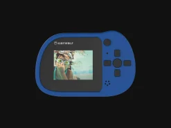 Appareil photo et vidéo enfant waterproof bleu Kidywolf