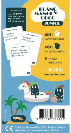 Blanc manger coco junior : La maitresse en maillot de bain - Blackrock Games