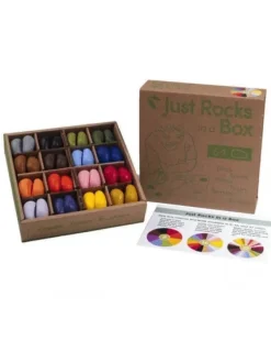 Boite de 64 crayons 16 couleurs - Crayon Rocks