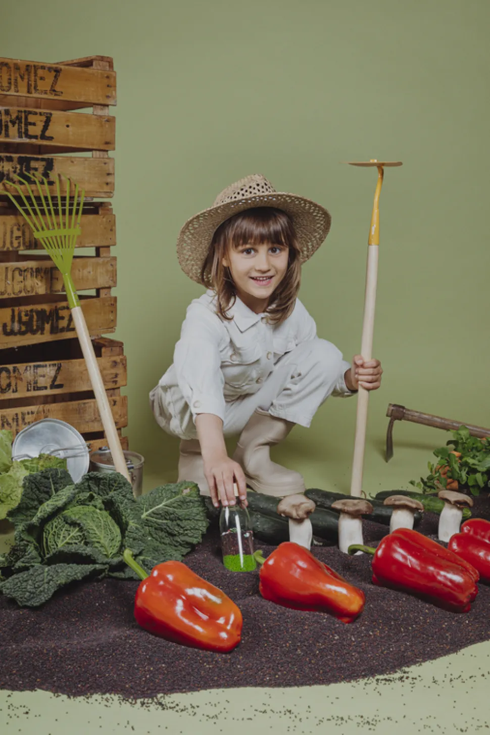 Bouteille sensorielle Veggies - Petit Boum