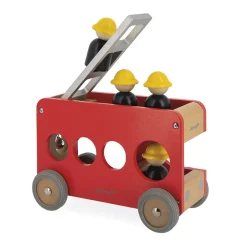 Camion de pompiers en bois Bolid - Janod