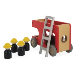 Camion de pompiers en bois Bolid - Janod