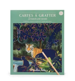 Cartes à gratter Tout autour du monde - Moulin Roty