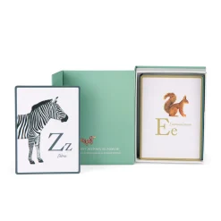 Cartes Abécédaire Tout autour du monde (26 cartes) - Moulin Roty