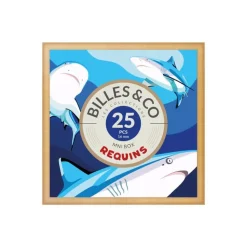 Coffret de 25 billes Requin - Billes & Co