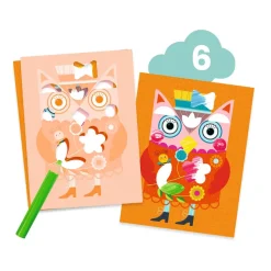 Coffret multi activités Le chat et ses amis - Djeco