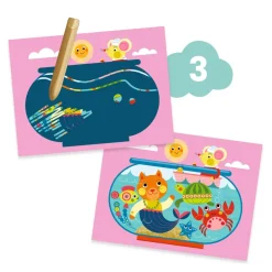 Coffret multi activités Le chat et ses amis - Djeco