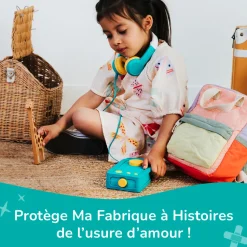 Coque de protection en silicone Vert - Lunii