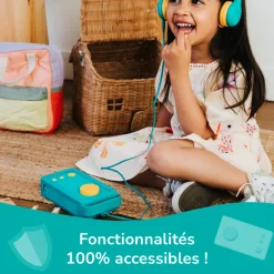 Coque de protection en silicone Vert - Lunii