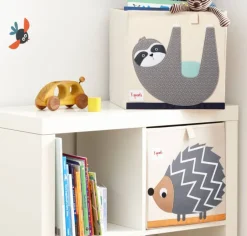 Cube de rangement jouets Paresseux - 3 Sprouts