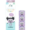 Cubes lumineux violets Lila - Glo Pals
