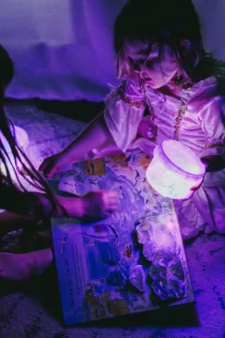 Cubes lumineux violets Lila - Glo Pals