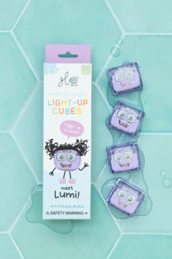Cubes lumineux violets Lila - Glo Pals
