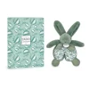 Doudou lapin vert sauge 18 cm - Doudou et compagnie