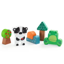 Encastrement Puzz et Match Happy - Djeco