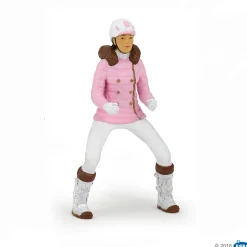Figurine Cavalière fashion hiver - Papo