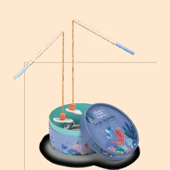 Jeu de pêche magnétique Les aventures de Paulie - Moulin Roty