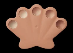 Jouet coquillage pop it en silicone Anne pop toy rose pâle - Liewood