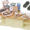 Le meuble de cuisine et accessoires - Sylvanian Families