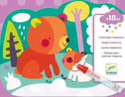 Loisirs créatifs Coloriage à l'eau Caché dans les bois - Djeco