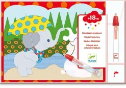 Loisirs créatifs Coloriage à l'eau Caché dehors - Djeco