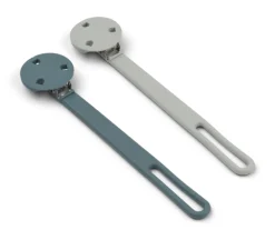 Lot de 2 attaches tétines Willow bleu - Liewood