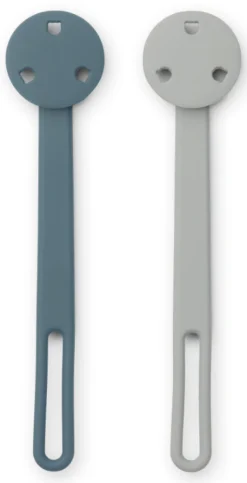 Lot de 2 attaches tétines Willow bleu - Liewood