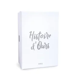 Peluche bébé chat blanc 18 cm - Histoire d'Ours