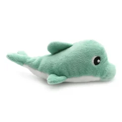 Peluche Dauphin menthe maman bébé Ptipotos - Les Déglingos