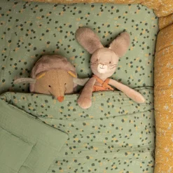 Peluche Lapin ocre Trois petits lapins - Moulin Roty