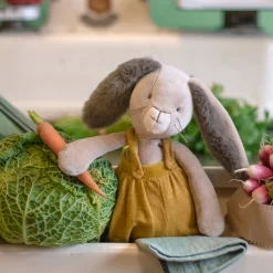 Peluche Lapin ocre Trois petits lapins - Moulin Roty