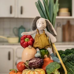 Peluche Lapin ocre Trois petits lapins - Moulin Roty