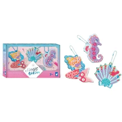 3 Porte-clefs à diamanter Magic ocean - Janod