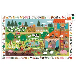 Puzzle d'observation Ferme 35 pcs - Djeco
