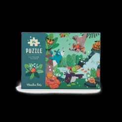 Puzzle phosphorescent La cascade 24 pcs Dans la jungle - Moulin Roty