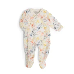 Pyjama 1m velours chiens multicolores Puce & Pilou - Moulin Roty