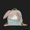 Sac à dos personnalisé Lapin sauge Trois petits lapins - Moulin Roty