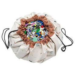 Sac à jouets et tapis de jeux 2 en 1 Veggie et chiffres - Play and Go