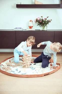 Sac à jouets et tapis de jeux 2 en 1 Veggie et chiffres - Play and Go