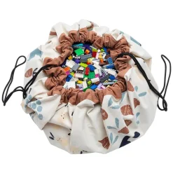 Sac à jouets et tapis de jeux 2 en 1 Veggie et chiffres - Play and Go