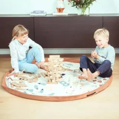 Sac à jouets et tapis de jeux 2 en 1 Veggie et chiffres - Play and Go