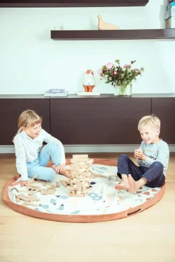 Sac à jouets et tapis de jeux 2 en 1 Veggie et chiffres - Play and Go