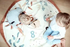 Sac à jouets et tapis de jeux 2 en 1 Veggie et chiffres - Play and Go