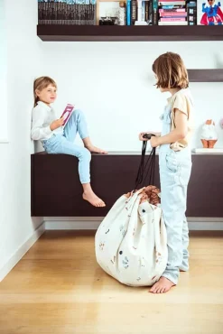 Sac à jouets et tapis de jeux 2 en 1 Veggie et chiffres - Play and Go