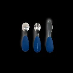 Set couverts silicone Puce & Pilou - Moulin Roty