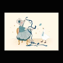 Set de 3 affiches La petite école de danse - Moulin Roty