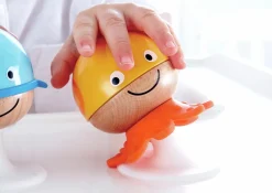 Set de 3 hochets animaux marins - Hape