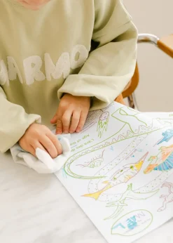 Set en silicone à colorier l'ere des dinosaures - SuperPetit