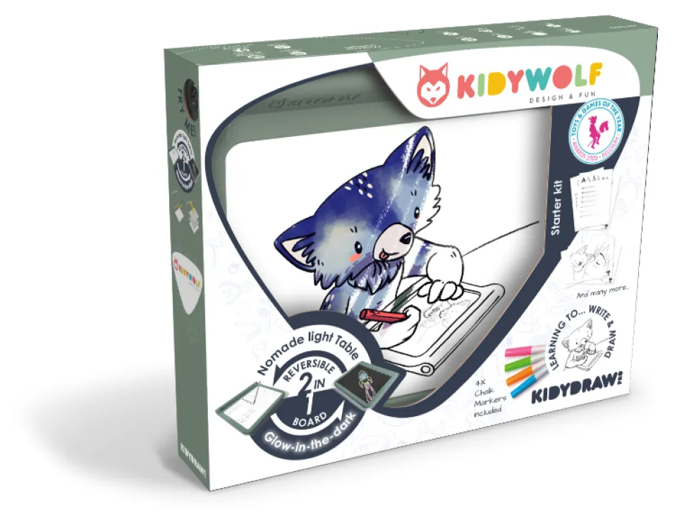 Tablette Lumineuse Kidydraw Kidywolf
